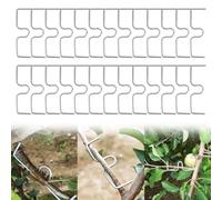 JAMSSOW 26 Pezzi 8cm Supporto per Estrattore di Rami di Frutta,Estrattore per Rami di Albero,Estrattori per Rami da Frutto,Albero da Frutto Estrattore di Ramoscelli per Alberi da Giardino Rami