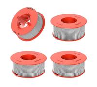 JAMSSOW 4 Bobine Tagliaerba Compatibili con Bosch F016800175,Filo Tagliabordi Bobine Adatto per Bosch Art 23 26 30 Combitrim, Art 23 26 Easytrim,Lunghezza 8m,Ø1,6mm(4 bobine)