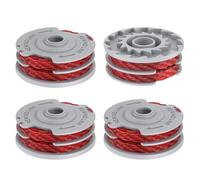 JAMSSOW 4 Bobine Tagliaerba Compatibili con Flymo FLY021/513937190,Filo Tagliabordi Bobine Adatto per Flymo Contour/Mini Trim/Multi Trim/Power Trim/Power Trim,Lunghezza 11m,Ø1,5mm(4 Bobine)