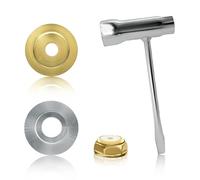 JAMSSOW Kit adattatore lama per Stihl della serie FS 100 - FS 111, FS131, FS 249/260, FS, serie 400, 561, accessori decespugliatore, vite universale + piastra superiore universale + adattatore in