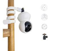 JAMUILS Supporto universale flessibile twist per baby monitor video, supporto flessibile per telecamera di sicurezza compatibile con XIAOMI TP-Link EZVIZ Arlo Pro
