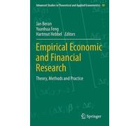 Jan Beran Empirical Economic and Financial Research (Copertina rigida)