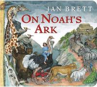 Jan Brett On Noah's Ark (Oversized Lap Board Book) (Libro di cartone)