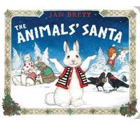 Jan Brett The Animals' Santa (Libro di cartone)