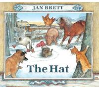 Jan Brett The Hat (Oversized Lap Board Book) (Libro di cartone)