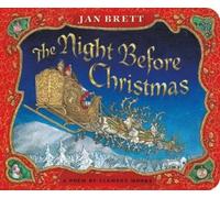Jan Brett The Night Before Christmas (Libro di cartone)
