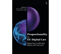 Jan Czarnocki Proportionality in EU Digital Law (Tascabile)