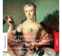 Jan Devlieger Five Centuries of Flemish Harpsichord Music (CD) Album Digipak