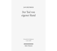 Jan Dietrich Der Tod von eigener Hand (Copertina rigida)