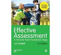 Jan Dubiel Effective Assessment in the Early Years Foundation Stage (Tascabile)