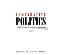 Jan-Erik Lane Svante Ersson Comparative Politics (Tascabile)