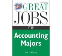 Jan Goldberg Goldberg Great Jobs for Accounting Majors, Second edit (Tascabile)