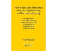 Jan-Hendrik Die Reform der Nachrichtendienste zwischen Vergesetzlich (Tascabile)