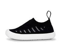 Jan & Jul Breeze - Scarpe da ginnastica estive lavabili (neonati/bambini/bambini), Breeze Knit Scarpe: Nero, 12 Little Kid