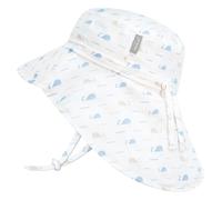 Jan & Jul Xplorer - Cappello da sole in cotone per bambini, Racconti di balene, 6-24 Months