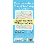 Jan Kostura Fuerteventura Tour & Trail Map (3rd edition) (Map)
