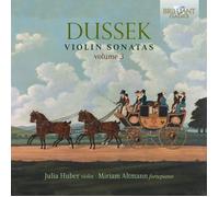 Jan Ladislav Dussek Dussek: Violin Sonatas - Volume 3 (CD) Album