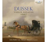 Jan Ladislav Dussek Dussek: Violin Sonatas, Volume 5 (CD) (PRESALE 07/08/2026)