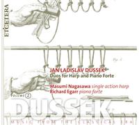 Jan Ladislav Dussek Jan Ladislav Dussek: Duos for Harp and Piano Forte (CD)