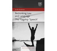 Jan M. Broekman Rethinking Law and Language (Copertina rigida)