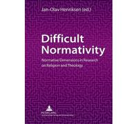 Jan-Olav Henriksen Difficult Normativity (Tascabile)