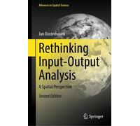 Jan Oosterhaven Rethinking Input-Output Analysis (Copertina rigida)