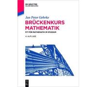 Jan Peter Gehrke Brückenkurs Mathematik (Tascabile) de Gruyter Studium