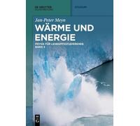Jan-Peter Meyn Wärme Und Energie (Tascabile) de Gruyter Studium