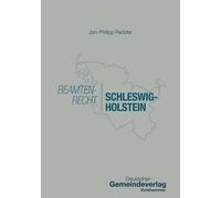 Jan-Philipp Redder Beamtenrecht Schleswig-Holstein (Tascabile)