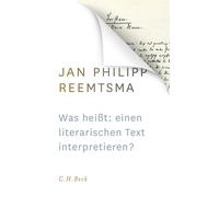 Jan Philipp Ree Was heißt: einen literarischen Text interpret (Copertina rigida)