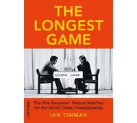 Jan Timman The Longest Game (Tascabile)