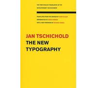 Jan Tschichold The New Typography (Tascabile)