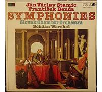 Jan Václav Antonín Stamic , Frantisek Benda , Slovak Chamber Orchestra , Bohdan Warchal - Symphonies - Studio Opus, Bratislava - 9110 1619