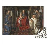 Jan Van Eyck Puzzle in Legno Per Adulti, Dipinti Di Fama Mondiale Puzzle Di, Arte Puzzle Da 1000 Pezzi Giochi Educativi Puzzle, Pittura ad olio Puzzle