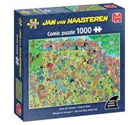 Jan Van Haasteren Acchiappa il Formaggio! - Puzzle da 1000 Pezzi per Adulti - Grande Puzzle da 1000 Pezzi - Cartone 100% Riciclato - Puzzle Divertente e Stimolante per Compleanni e Natale - 68x49 cm
