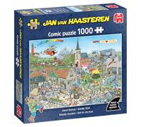 Jan Van Haasteren JVH - Pensionamento isolano, Island Retreat, puzzle per adulti, cartone riciclato al 100%, 1000 pezzi, Jumbo
