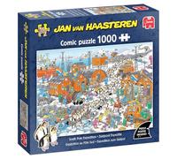 Jan Van Haasteren JVH - Spedizione al Polo Sud - South Pole Expedition - Puzzle per adulti, cartone riciclato al 100%, 1000 pezzi, Jumbo