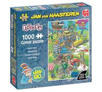 Jan Van Haasteren Parcel Panic, Oldtimers - Puzzle 1000 Pezzi Per Adulti, Adolescenti - Divertente, Stimolante E Spiritoso, Regalo Di Compleanno E Natale - Materiali certificati FSC 68 x 49 cm - Jumbo