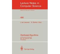 Jan van Leeuwen Nicola Santoro Distributed Algorithms (Tascabile)