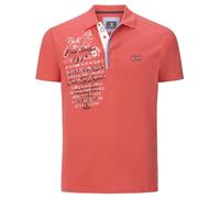 Jan Vanderstorm Polo da uomo Jano, Rosa, XXL Grote maten