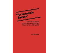 Jan Vermeer For Immediate Release (Copertina rigida)