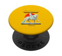 Jan-Wellem-Reiterstanbdbild davanti al municipio di Düsseldorf PopSockets PopGrip Adesivo
