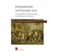 Jan Wouters Humanitarian and Security Law (Tascabile)