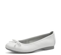 Jana 8-22163-41, Ballerine Donna, Bianco , 36 EU