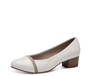 Jana 8-22366-41, Scarpe décolleté Donna, Bianco Laccato , 38 EU