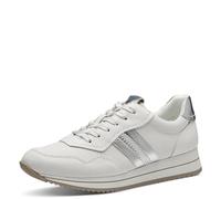 Jana 8-23762-42, Sneaker Donna, Bianco Argento, 37 EU