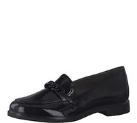 Jana 8-24262-20, Mocassino Donna, Nero (Black Patent), 38 EU Larga
