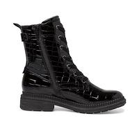 Jana 8-25264-41, Stivaletto Donna, Nero (Black Croco), 38 EU Larga