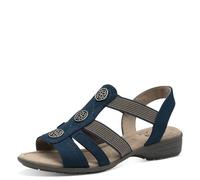 Jana 8-28165-42, Sandali bassi Donna, Blu Navy, 41 EU