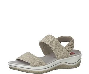Jana 8-28769-42, Sandali Bassi Donna, Beige 1, 38 EU
